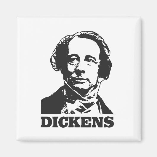 Charles Dickens Magnet (Vorne)