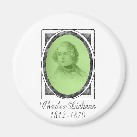 Charles Dickens Magnet (Vorne)