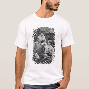 Charles Dickens mit zwei seiner Töchter T-Shirt