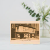 Charles Dickens Old Curiosity Shop London Postkarte (Stehend Vorderseite)