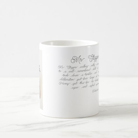 Charles Dickens, Pickwick Papers, Herr Stiggins Kaffeetasse (Mittel)
