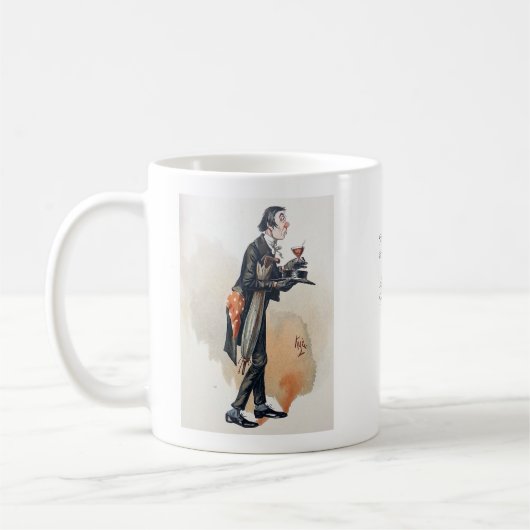 Charles Dickens, Pickwick Papers, Herr Stiggins Kaffeetasse (Links)