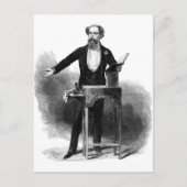 Charles Dickens Postkarte (Vorderseite)