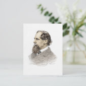 Charles Dickens Postkarte (Stehend Vorderseite)