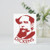 Charles Dickens Postkarte (Stehend Vorderseite)