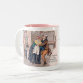 Charles Dickens Souvenir Tasse (Vorderseite Links)