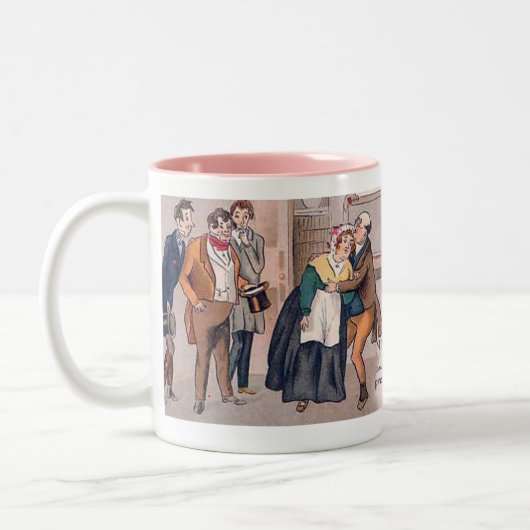 Charles Dickens Souvenir Tasse (Links)