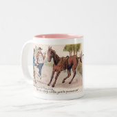 Charles Dickens Souvenir Tasse (Vorderseite Links)
