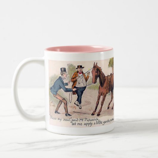 Charles Dickens Souvenir Tasse (Links)