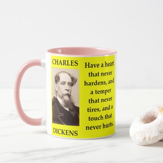 Charles Dickens Tasse (Mit Donut)
