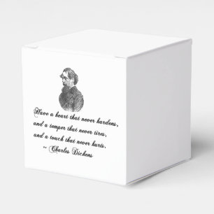 Charles Dickens unser Zitat des gegenseitigen Geschenkschachtel