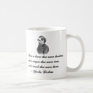 Charles Dickens - unser Zitat von einem Freund Kaffeetasse