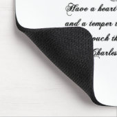 Charles Dickens - unser Zitat von einem Freund Mousepad (Ecke)