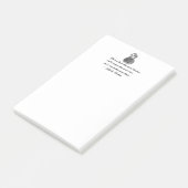 Charles Dickens - unser Zitat von einem Freund Post-it Klebezettel (angewinkelt)