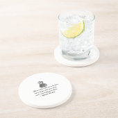 Charles Dickens Zitat unseres Freundes Sandstein Untersetzer (Seite)