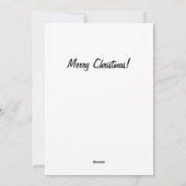 Charles Dickens Zitat zum Heiligabend Feiertagskarte (Rückseite)