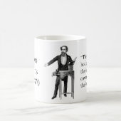 Charles Dickens zitiert Bücher Kaffeetasse (Mittel)