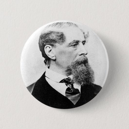 Charles- DickensFoto Button (Vorderseite)