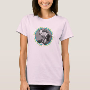 Charles- Dickensporträt mit Zitat T-Shirt