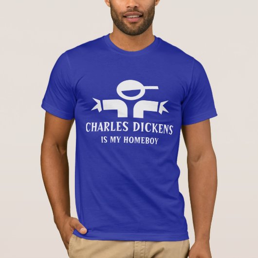Charles- DickensT - Shirt mit lustigem Zitat (Vorderseite)
