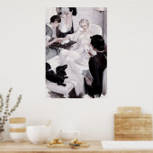 Charles Edward Chambers: Manicure Poster (Küche)