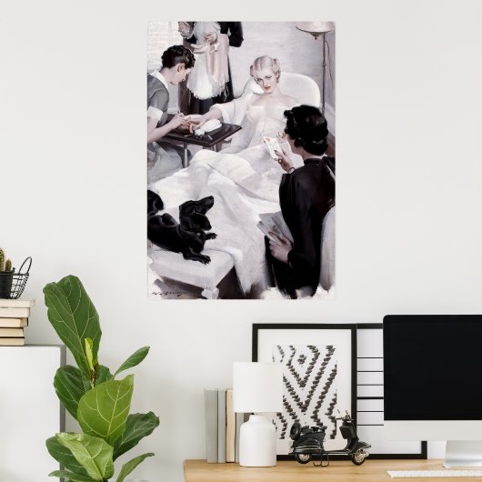 Charles Edward Chambers: Manicure Poster (Heimbüro)