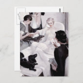 Charles Edward Chambers: Manicure Postkarte (Vorne/Hinten)