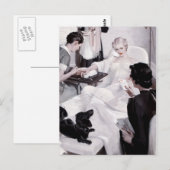 Charles Edward Chambers: Maniküre Postkarte (Vorne/Hinten)