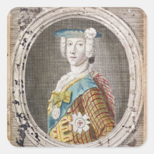 Charles Edward Stuart Quadratischer Aufkleber
