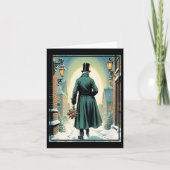 Charles Ens Christmas Clic Buch Ebeneezer Scrooge Karte (Vorderseite)