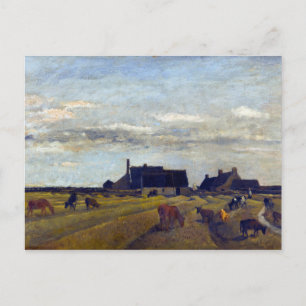 Charles-François-Daubigny-Hof in Kerity, Bretagne Postkarte