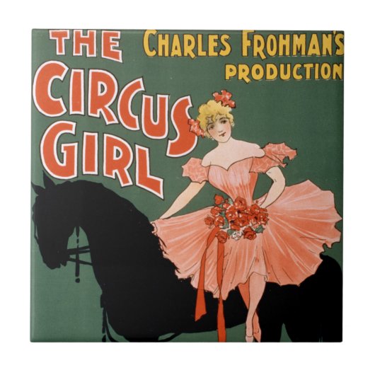 Charles Frohmans Produktion, The Circus Girl 3 Fliese (Vorderseite)