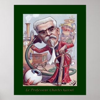 Charles Gariel ~ Ophthalmologe/Audiologen Poster