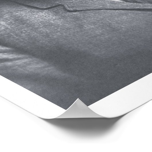 Charles Goodnight (b/w Foto) Poster (Ecke)