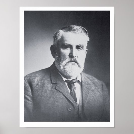 Charles Goodnight (b/w Foto) Poster (Vorne)