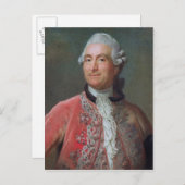 Charles Gravier Count of Vergennes, 1771-74 Postkarte (Vorne/Hinten)