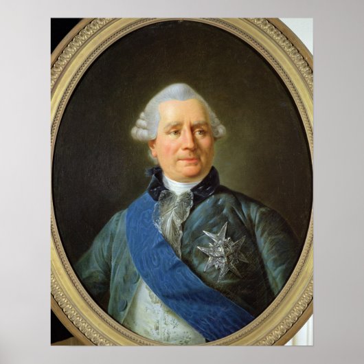 Charles Gravier Count von Vergennes Poster (Vorne)