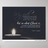 Charles H. Spurgeon - allein in Christus Poster (Vorne)