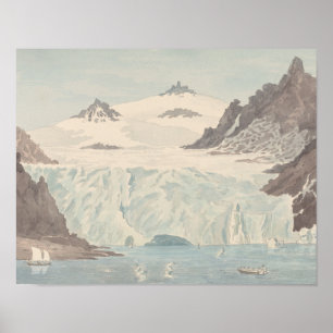 Charles Hamilton Smith - Aussicht auf einen Eisber Poster