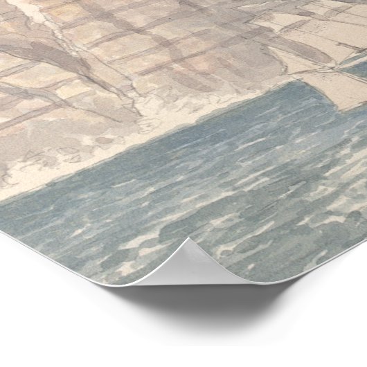 Charles Hamilton Smith - Burnett Inlet, Barrow Poster (Ecke)