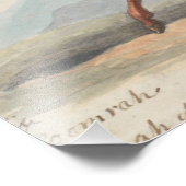 Charles Hamilton Smith - Das Koomrah-Pferd Fotodruck (Ecke)