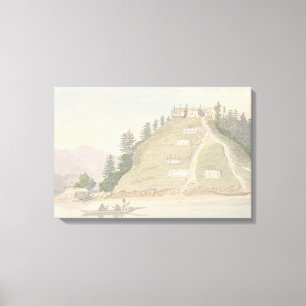 Charles Hamilton Smith - Dorf Friendly Indian Leinwanddruck