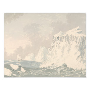 Charles Hamilton Smith - Situation von H.M.S. Hecl Fotodruck