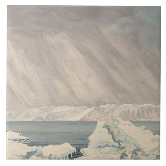 Charles Hamilton Smith - Spitzbergen, Bearing Fliese (Vorderseite)