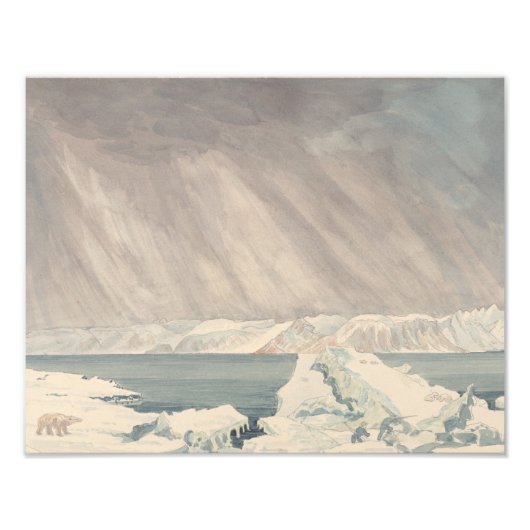 Charles Hamilton Smith - Spitzbergen, Bearing Fotodruck (Vorne)