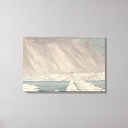 Charles Hamilton Smith - Spitzbergen, Bearing Leinwanddruck (Vorderseite)