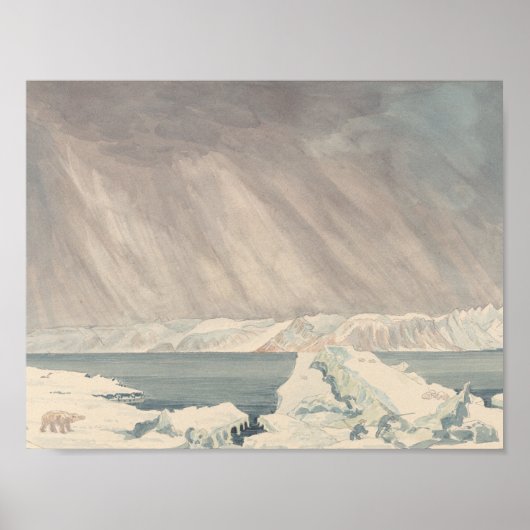 Charles Hamilton Smith - Spitzbergen, Bearing Poster (Vorne)