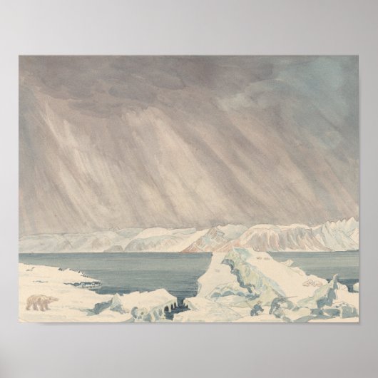 Charles Hamilton Smith - Spitzbergen, Bearing Poster (Vorne)