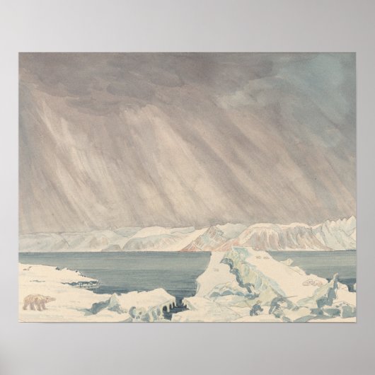 Charles Hamilton Smith - Spitzbergen, Bearing Poster (Vorne)