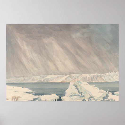 Charles Hamilton Smith - Spitzbergen, Bearing Poster (Vorne)